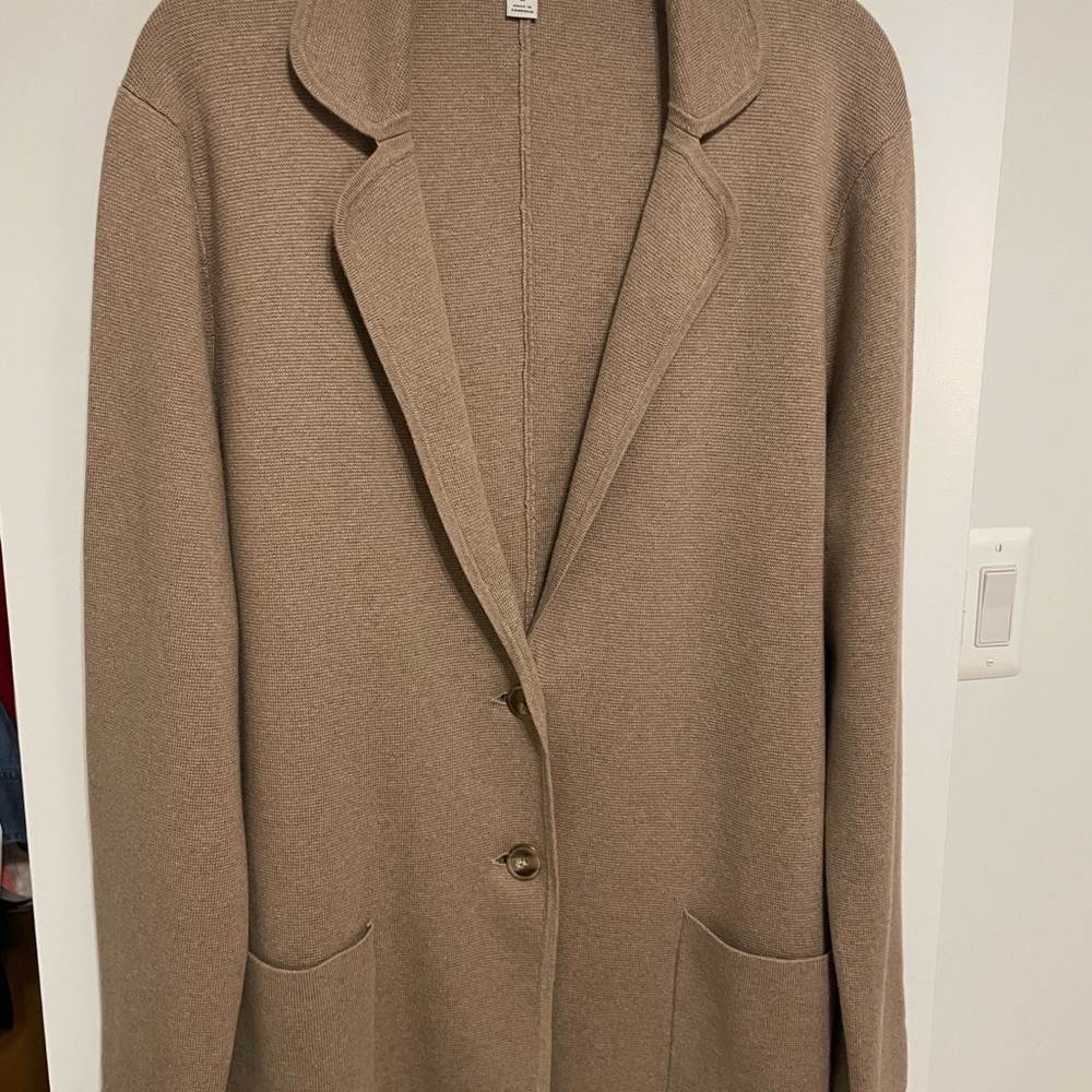 Women's JCrew tan sweater